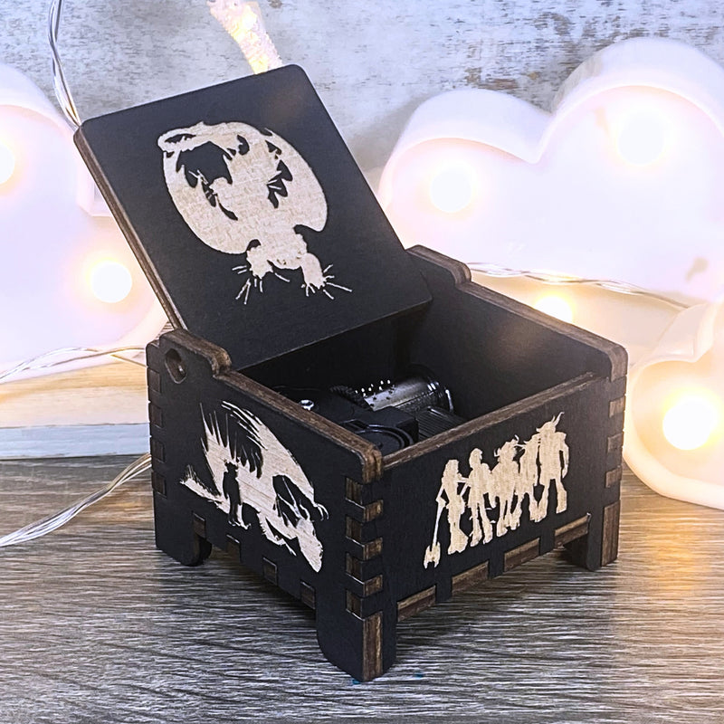 Load image into Gallery viewer, Looking for a gift for a How to Train Your Dragon fan? MarketPlacefad offers unique wooden music boxes that combine art and music perfectly. Each box produces a beautiful melody that will transport you to a world of pure delight.
