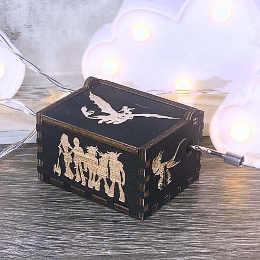 Looking for a gift for a How to Train Your Dragon fan? MarketPlacefad offers unique wooden music boxes that combine art and music perfectly. Each box produces a beautiful melody that will transport you to a world of pure delight.