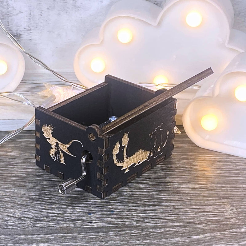 Load image into Gallery viewer, Looking for a gift for a How to Train Your Dragon fan? MarketPlacefad offers unique wooden music boxes that combine art and music perfectly. Each box produces a beautiful melody that will transport you to a world of pure delight.
