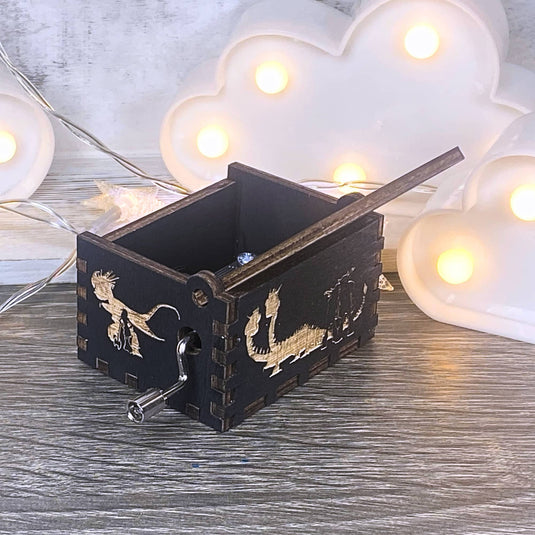 Looking for a gift for a How to Train Your Dragon fan? MarketPlacefad offers unique wooden music boxes that combine art and music perfectly. Each box produces a beautiful melody that will transport you to a world of pure delight.